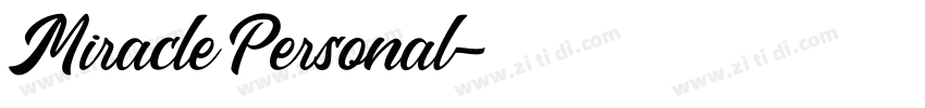 Miracle Personal字体转换